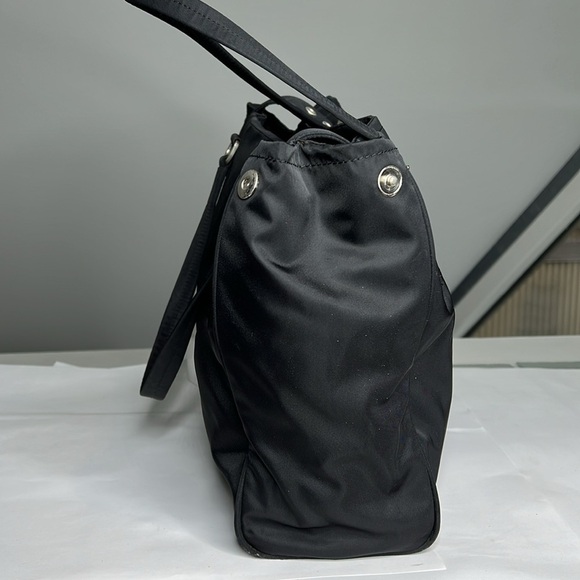 Prada Black Nylon Tessuto Lightly Structured Expandable Tote Bag - Picture 5 of 13